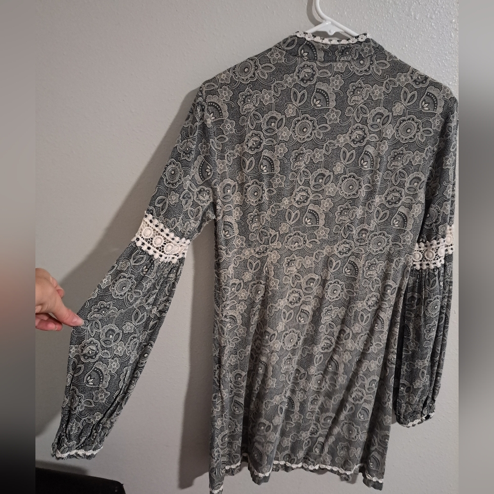 NWOT Free People High Neck Dress - Picture 4 of 5